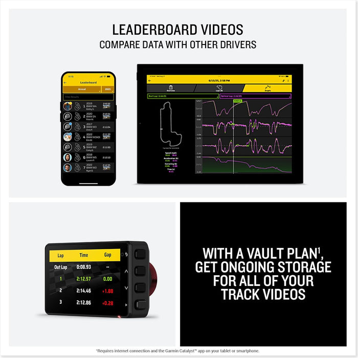 Garmin Catalyst 2 Racetrack Driving Performance Optimizer with On-Track Coaching