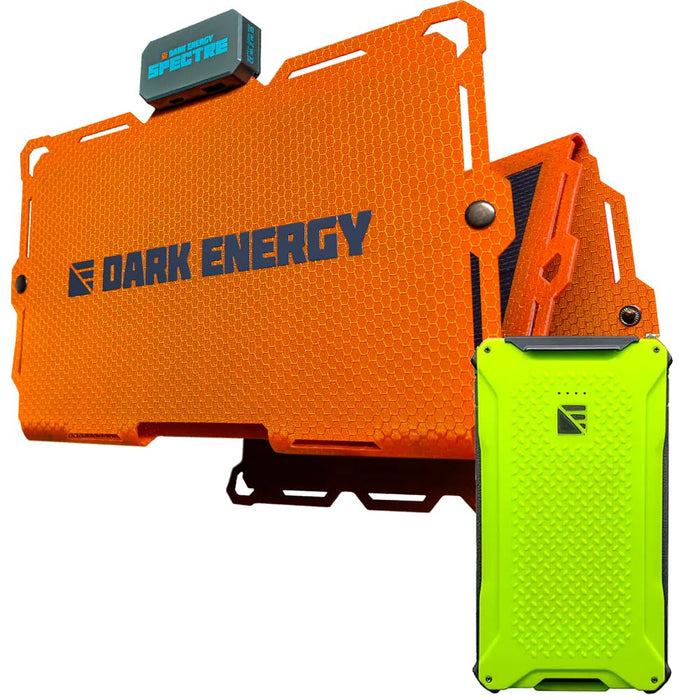 Dark Energy Poseidon Pro 10,000 mAh Power Bank with Spectre 18W Folding Solar Panel