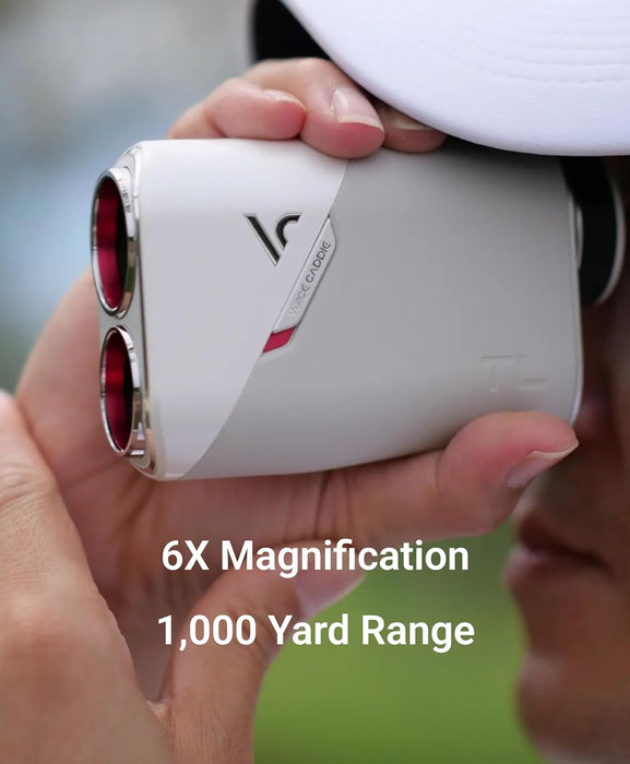 Voice Caddie TL1 Golf Rangefinder with OLED Display and Slope Switch