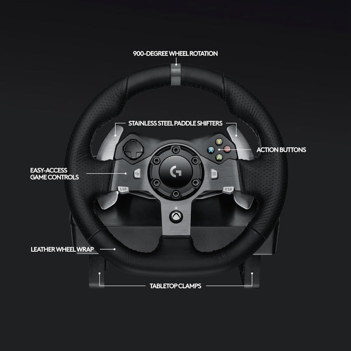 G920 Driving Force Racing Wheel and Floor Pedals | Xbox X|S, Xbox One, & PC