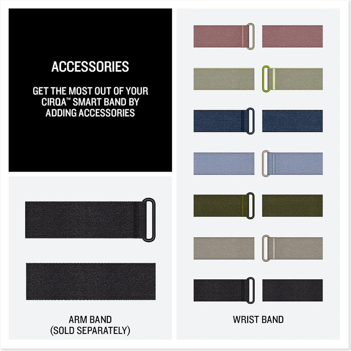 Garmin CIRQA Smart Band - Screenless Health and Fitness Activity Tracker