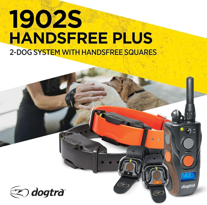 1902S HANDSFREE Plus Boost and Lock |  2 Dog Training E-Collars and Remote