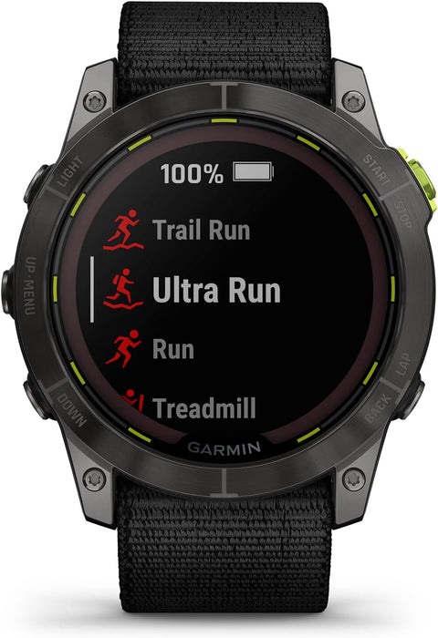 Enduro 2 Ultra-Performance Multisport GPS Smartwatch with Solar Charging