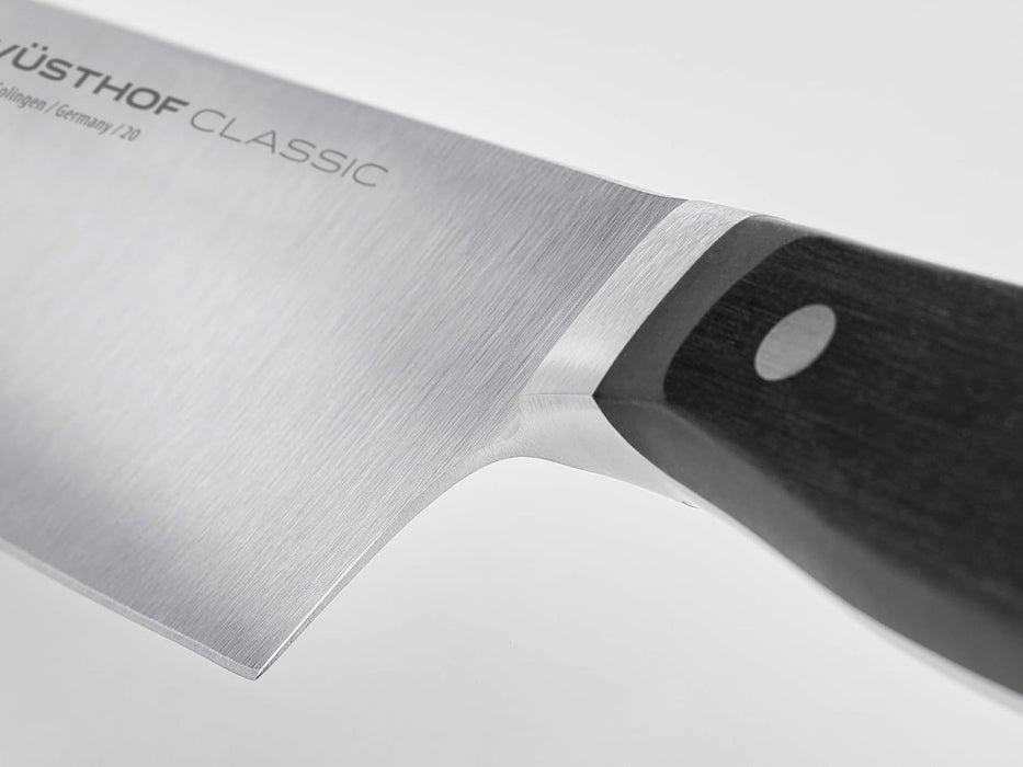 Classic 5" Stainless Steel Soft Cheese Knife, Black