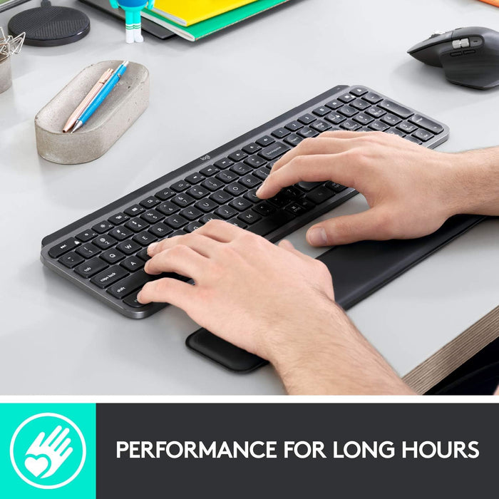 MX Palm Rest Premium Wrist Support for MX Keys | Get Hours of Comfortable Typing