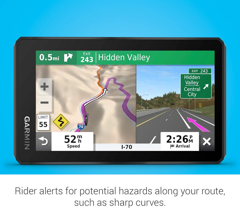 Zumo XT 5.5" All-Terrain Motorcycle GPS Navigation Device | Ultrabright Display