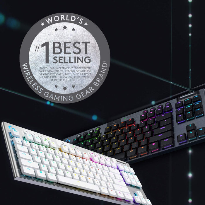 G915 TKL Series Tenkeyless LIGHTSPEED Wireless RGB Mechanical Gaming Keyboard