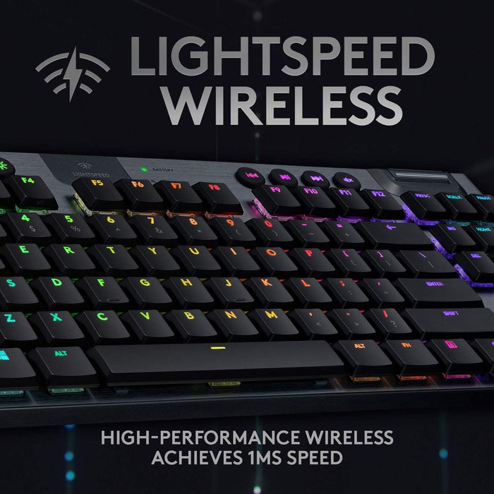 G915 TKL Series Tenkeyless LIGHTSPEED Wireless RGB Mechanical Gaming Keyboard