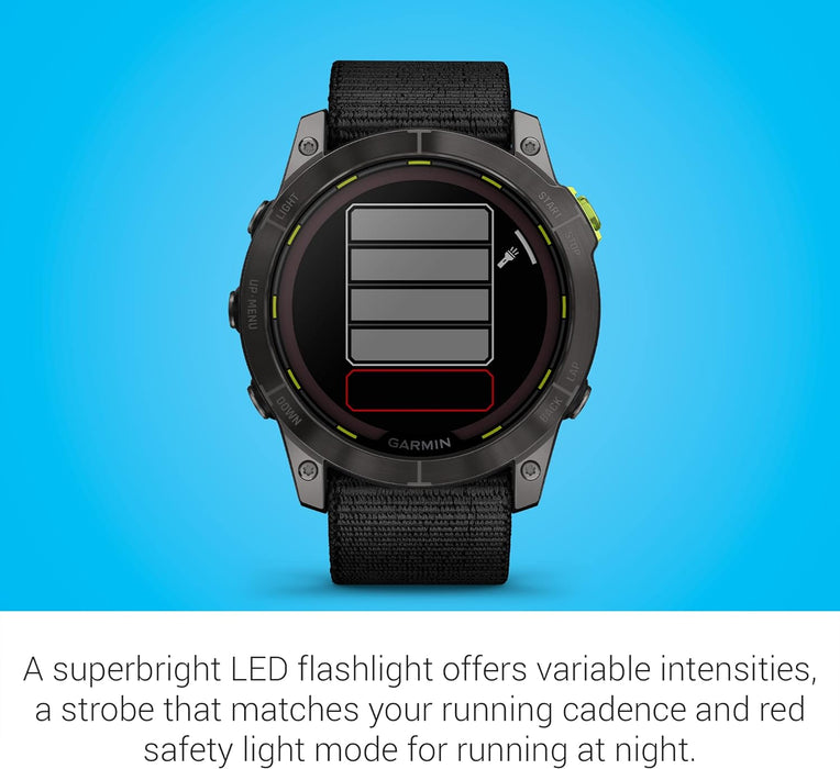 Enduro 2 Ultra-Performance Multisport GPS Smartwatch with Solar Charging