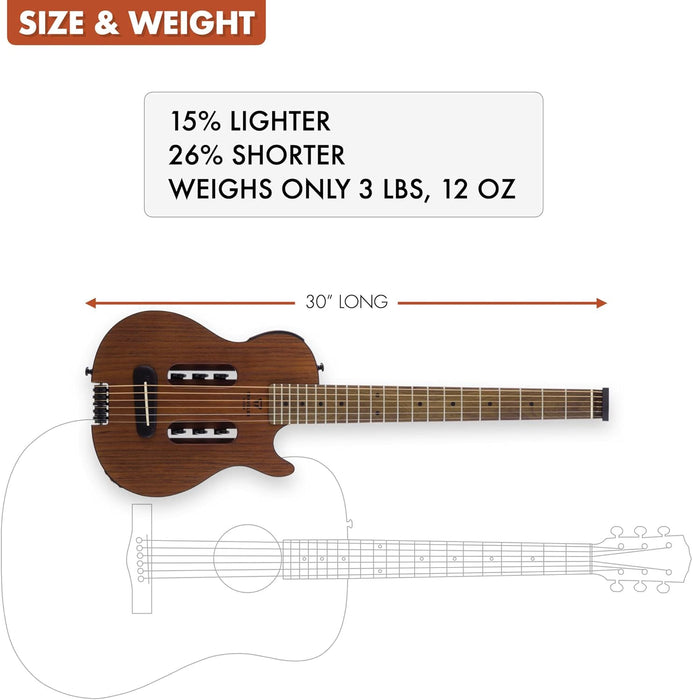 Traveler Guitar Escape Mark III Acoustic Guitar with Built-in Headphone Amp