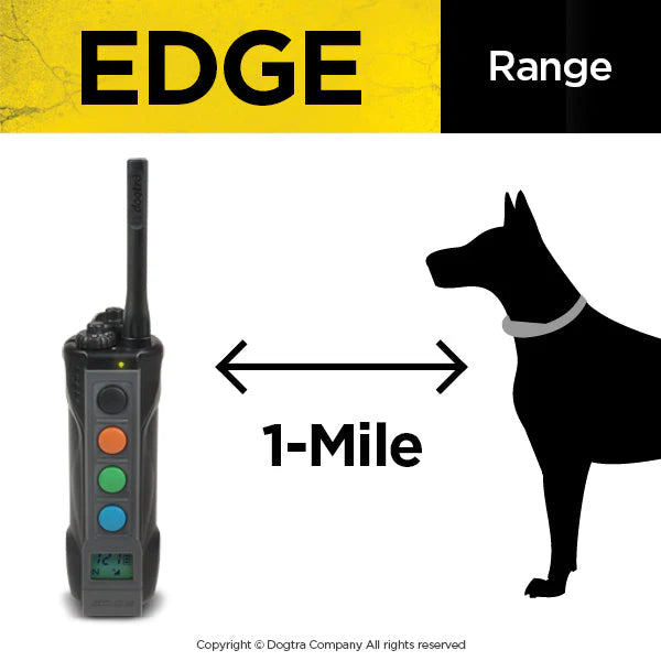 Edge 1-Mile Waterproof Remote Training E-Collar with LED E-Collar