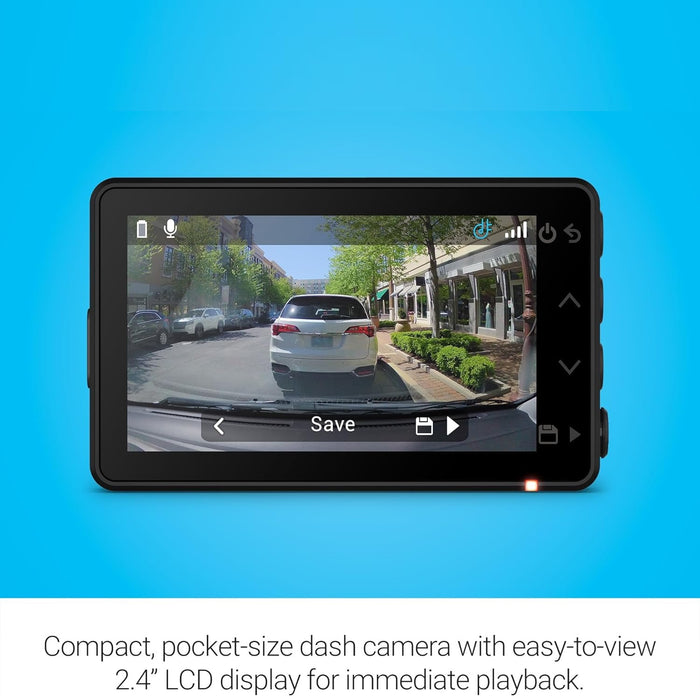 Dash Cam X110 with 1080p Camera, 140-Degree Field of View, and Clarity Polarizer