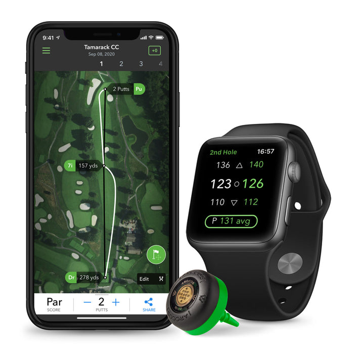 A.I. Powered Golf GPS Smart Sensors with 13 Club & 1 P3 Putter Sensors (Gen 3+)