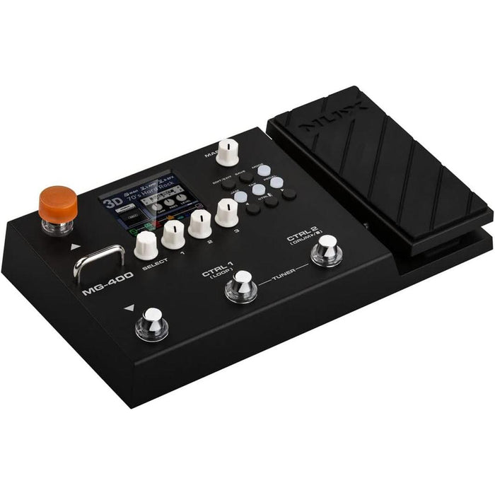 MG-400 Advanced Multi-Effects Guitar Pedal with 12 Unique IR Collection Slots