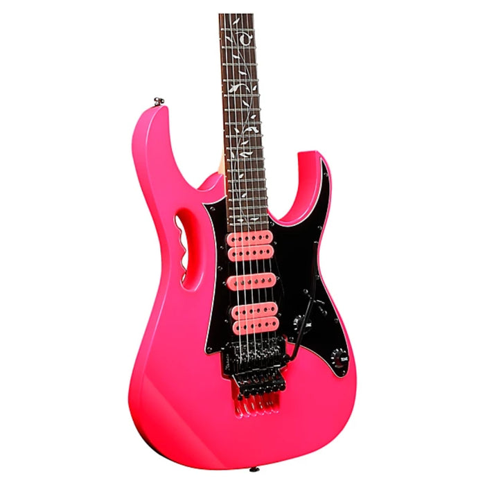 Steve Vai Signature JEMJRSP Solidbody Electric Guitar, Right-Handed - Pink