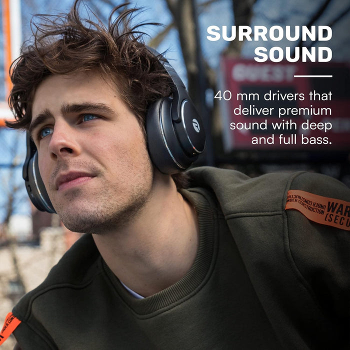 Raycon The Everyday Wireless Over Ear Headphones with Active Noise Cancelling