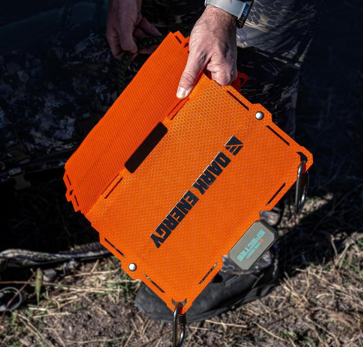 Dark Energy Spectre Folding 18W Solar Panel | Charges USB-C and USB-A Devices