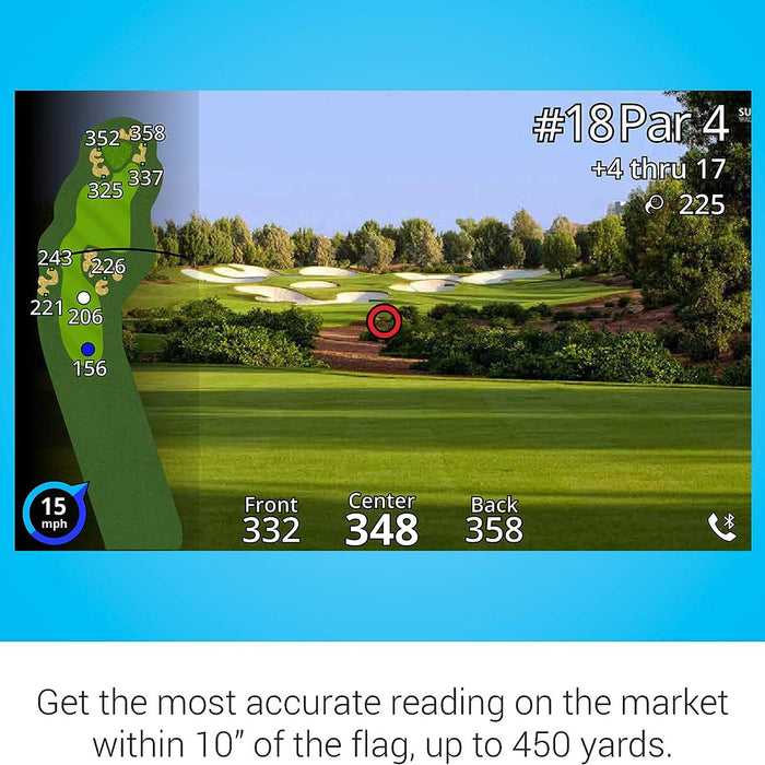 Approach Z82 Hybrid Golf GPS Laser Range Finder with 2-D Course Overlays