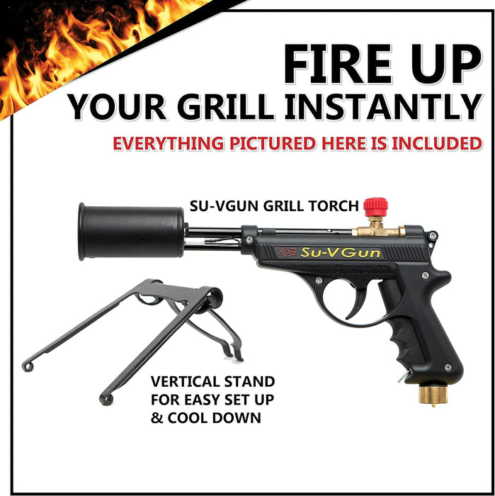 Su-VGun Basic Grill and Culinary Blowtorch | Great for Grilling and BBQ