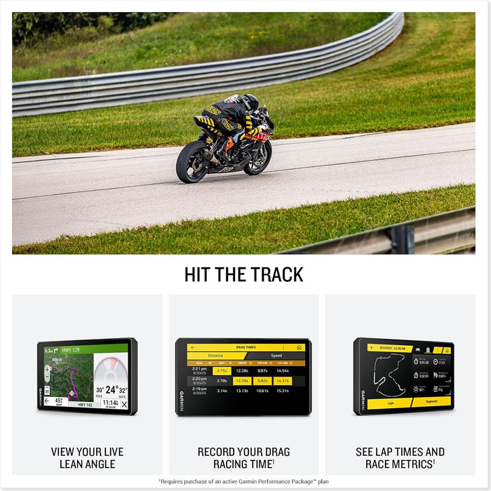 Garmin Zumo XT3 Rugged Motorcycle GPS Navigator with Custom Route Planning