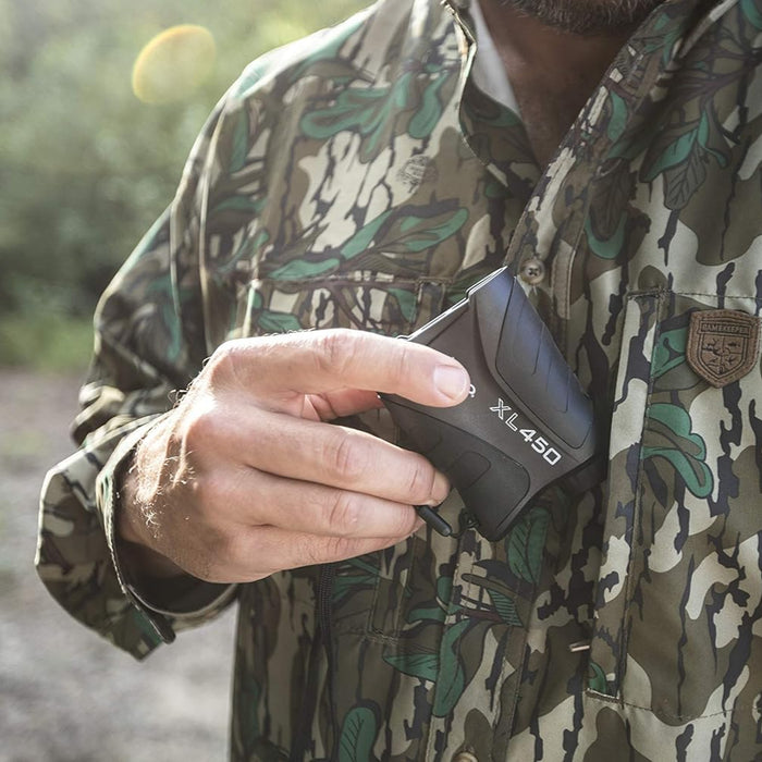 Halo Optics XL450 Laser Rangefinder with 450 Yard Range and 6X Magnification