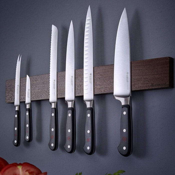 Classic Four Piece Stainless Steel Steak Knife Set, Black