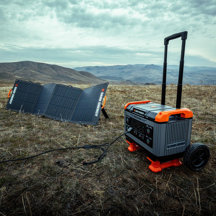 Dark Energy Spectre 200W Folding Solar Panel for Off-Grid Basecamp and Backup Power