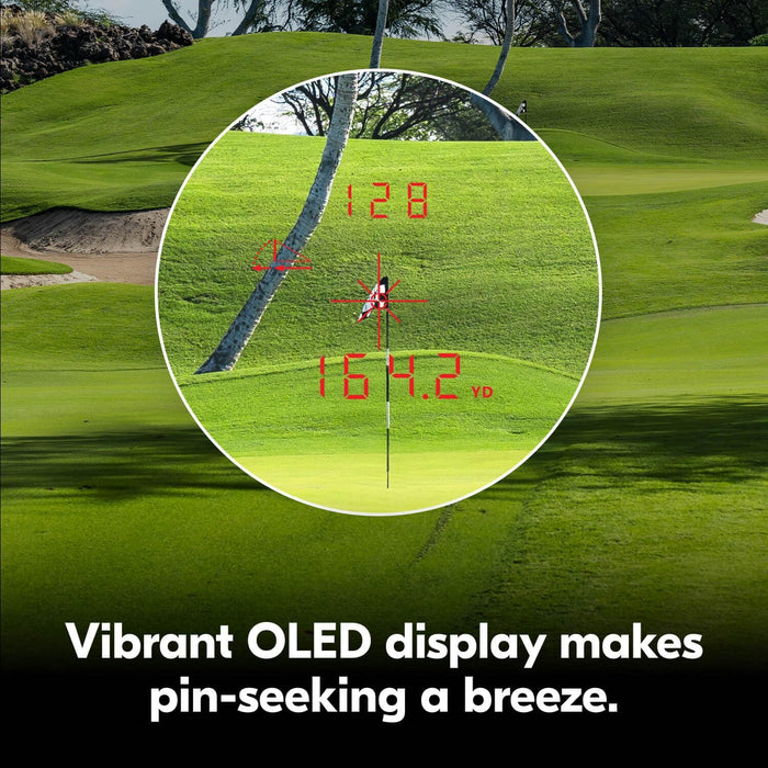 Nikon COOLSHOT 50I GII Golf Laser Rangefinder | 6X Magification & Dual Locked on Quake