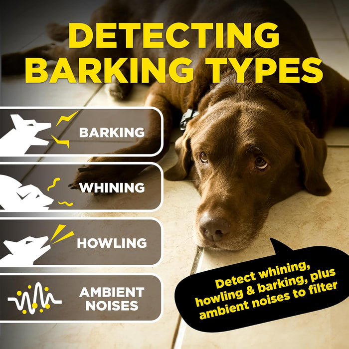 Smart NOBARK E-Collar with Triple Detection System | Monitor and Control with the App