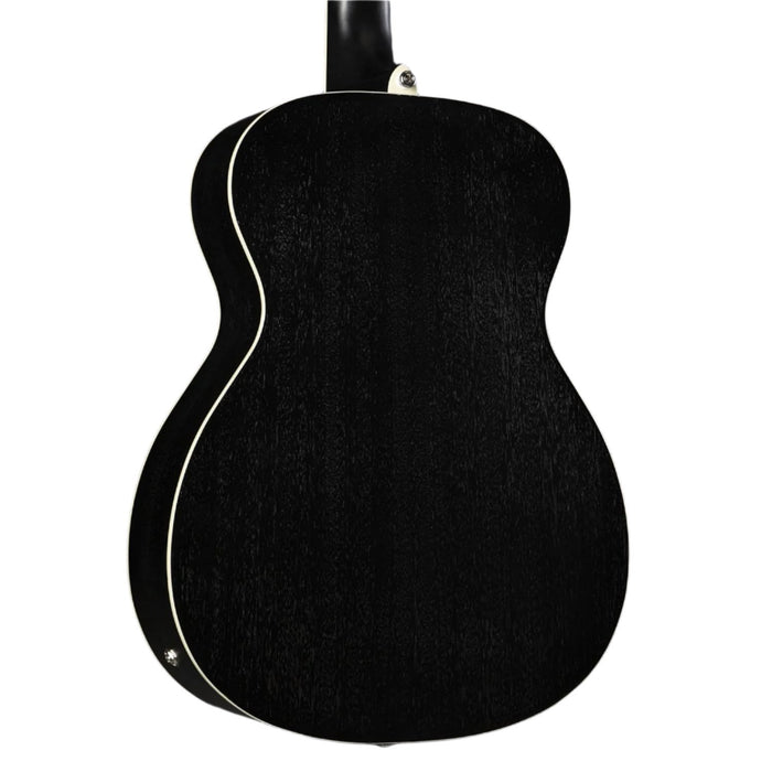 PCBE14MH 4-String Acoustic Bass Guitar, Right-Handed, Weathered Black Open Pore