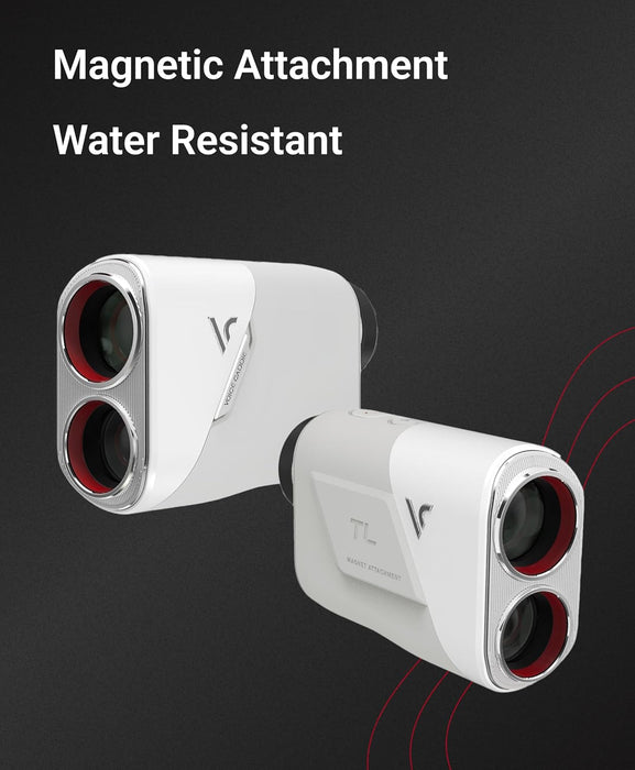 Voice Caddie TL1 Golf Rangefinder with OLED Display and Slope Switch
