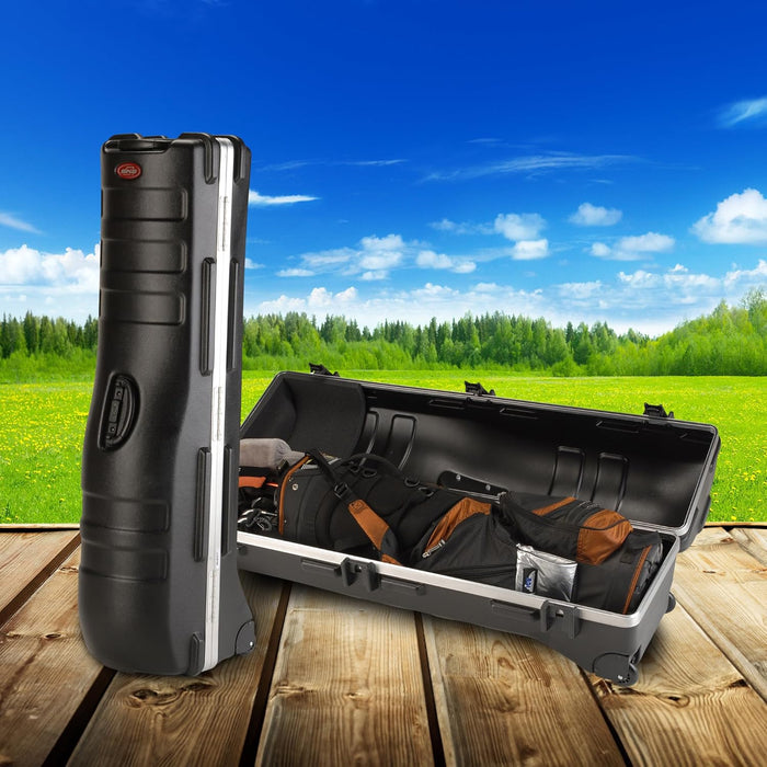 SKB Cases Deluxe Staff ATA Hard Shell Golf Travel Case | Designed for Drivers up to 49"