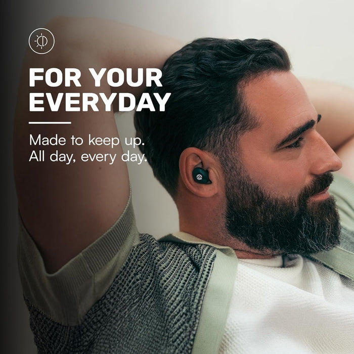 Raycon Everyday Earbuds Classic in-Ear Bluetooth Earbuds with Built-in Microphone