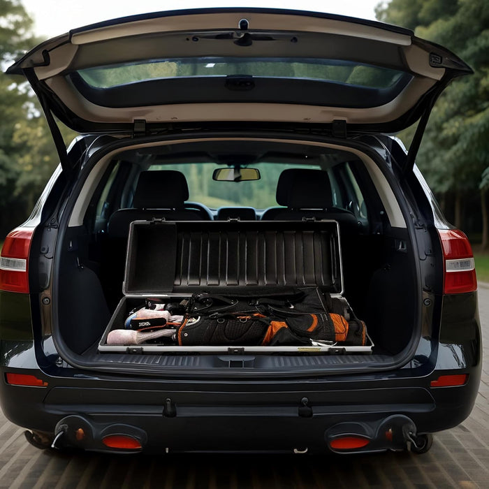 SKB Double ATA Hard Shell Golf Travel Case | Designed for Two Standard Set of Clubs