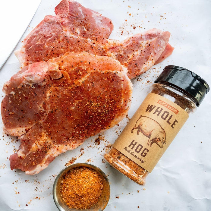 Burch Barrel Whole Hog Pork Seasoning | Combines Sweet, Heat, & Smoke | Bold & Balanced Flavor