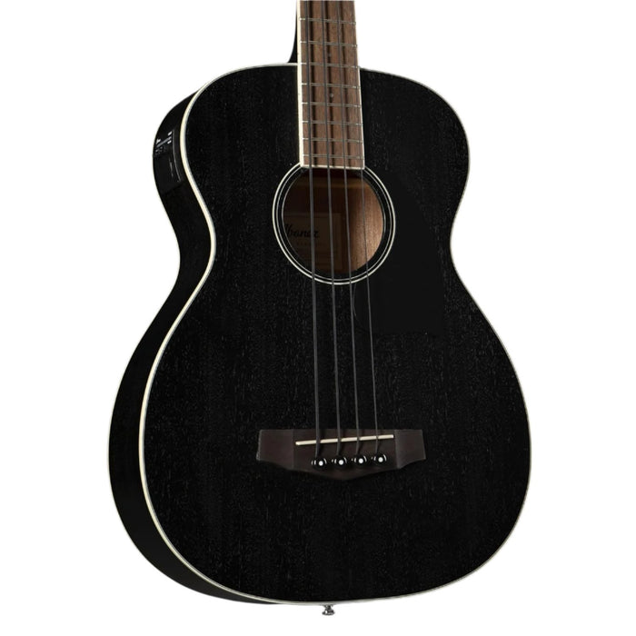 PCBE14MH 4-String Acoustic Bass Guitar, Right-Handed, Weathered Black Open Pore