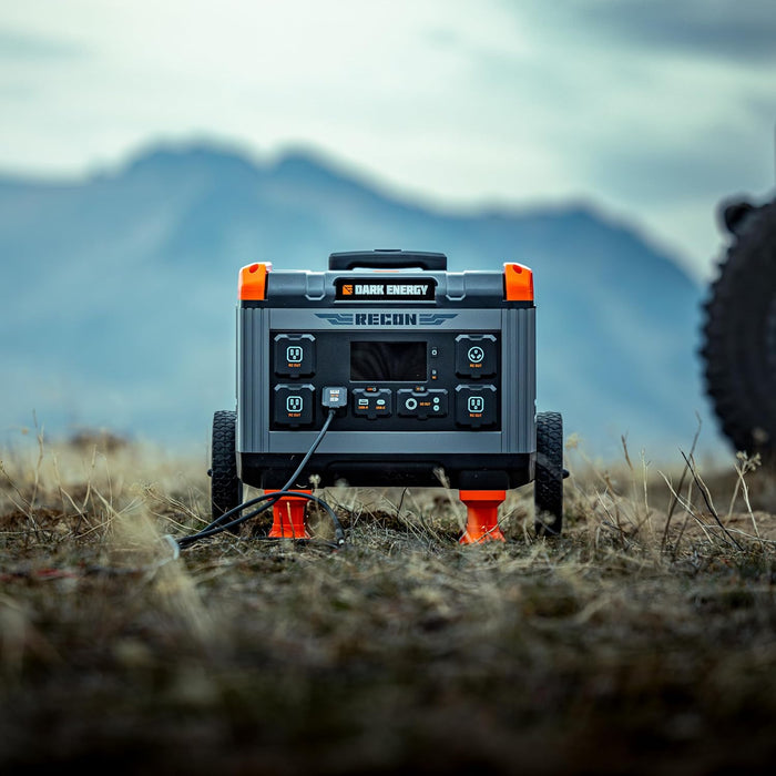 Dark Energy Recon 2000 Portable Power Station with 2016Wh LifePO4 for Off-Grid