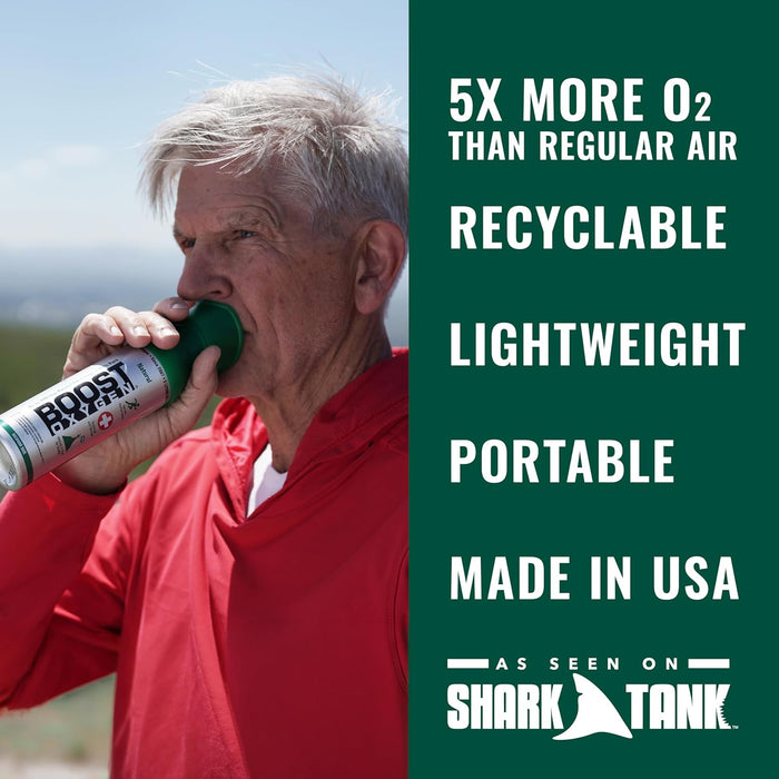 Boost Oxygen Supplemental Oxygen Canister | Respiratory Support for Altitude, Performance & Health