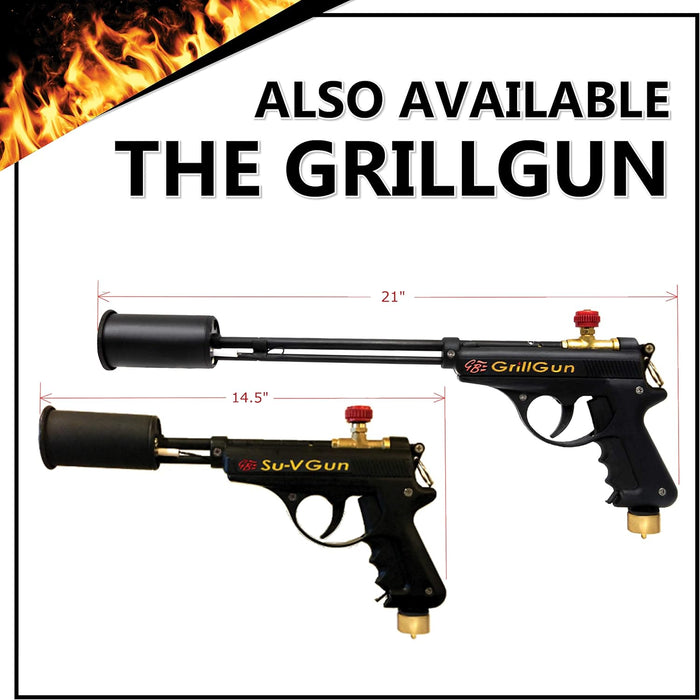 Su-VGun Basic Grill and Culinary Blowtorch | Great for Grilling and BBQ