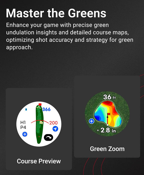 Voice Caddie SL3 True Hybrid GPS and Laser Rangefinder with Dual Color OLED Display