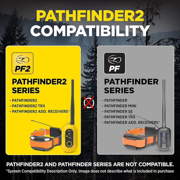 Pathfinder 2 9-Mile GPS Tracking and Training E-Collar | 21-Dogs Expandable