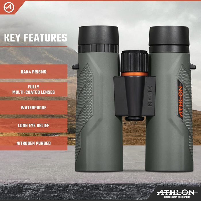 Neos G2 HD Weatherproof Binoculars with Premium Quality BaK-4 Prism Glass