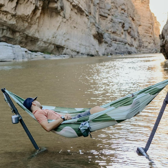 Roo Double Hammock with Stuff Sack | Durable & Waterproof | Great for Two People