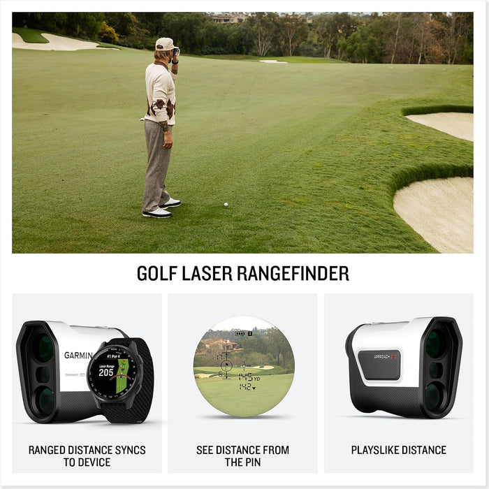 Garmin Approach Z10 Golf Laser Rangefinder with PlaysLike Distance and 350 Yard Range