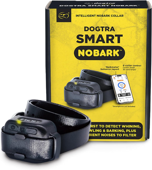 Smart NOBARK E-Collar with Triple Detection System | Monitor and Control with the App