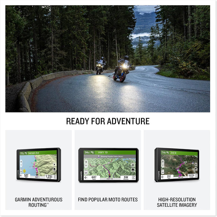 Garmin Zumo XT3 Rugged Motorcycle GPS Navigator with Custom Route Planning