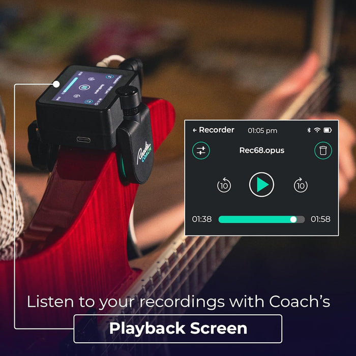 Coach Handheld Interactive Music Tutor | Get Feedback on Your Performance