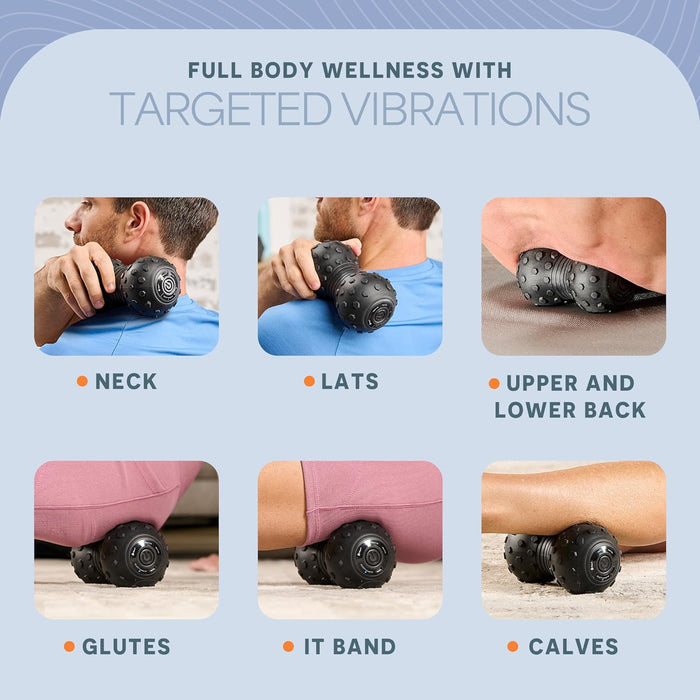 LifePro 4-Speed Velocity Massage Ball for Fitness, Mobility, and Relaxation