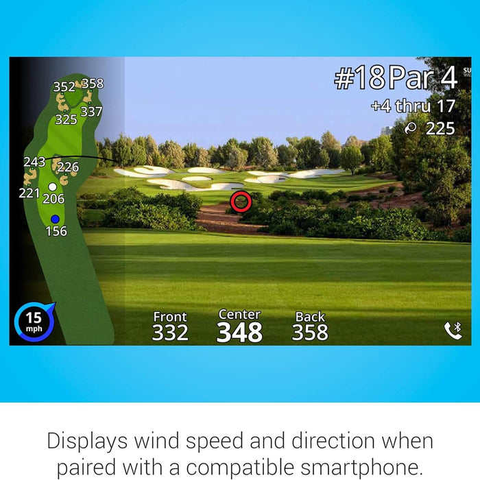 Approach Z82 Hybrid Golf GPS Laser Range Finder with 2-D Course Overlays