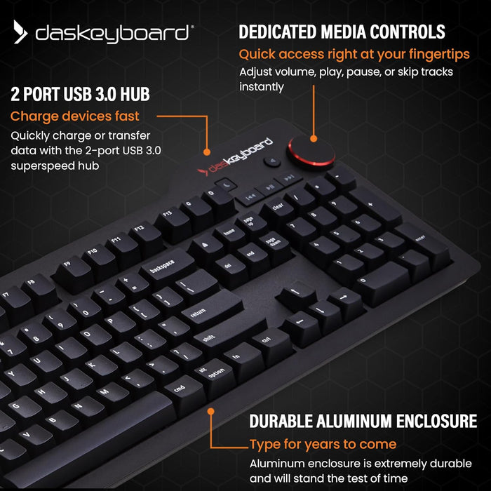 4 Professional Wired Mechanical Keyboard with Cherry MX Switches for Apple Mac